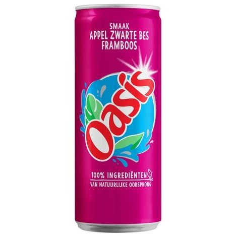 Oasis Appel Framboos 24x33cl — 24 x 33 cl