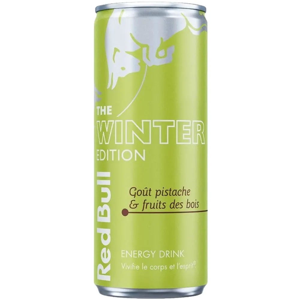 Redbull Winter Edition - Pistache-/Bessensmaak 24x25cl — 24 x 25 cl