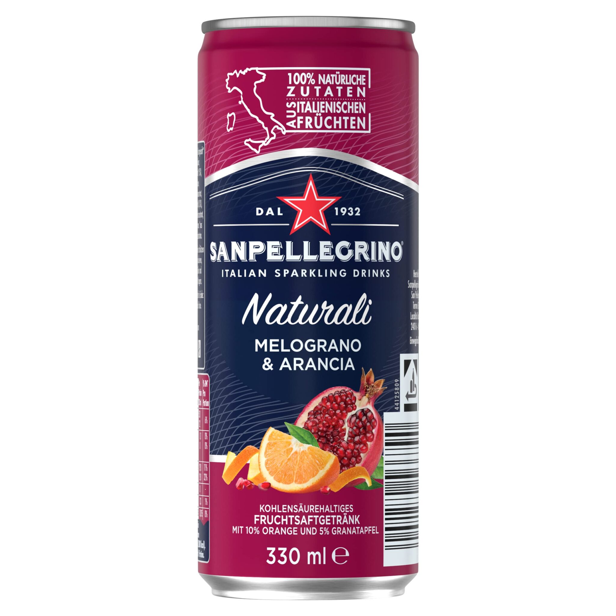 S.Pellegrino Granaatappel 24x33cl — 24 x 33 cl
