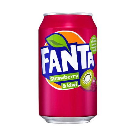 Fanta Strawberry&Kiwi 24x33cl — 24 x 33 cl