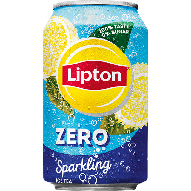 Lipton Ice Tea Sparkling Zero 24x33cl — 24 x 33 cl