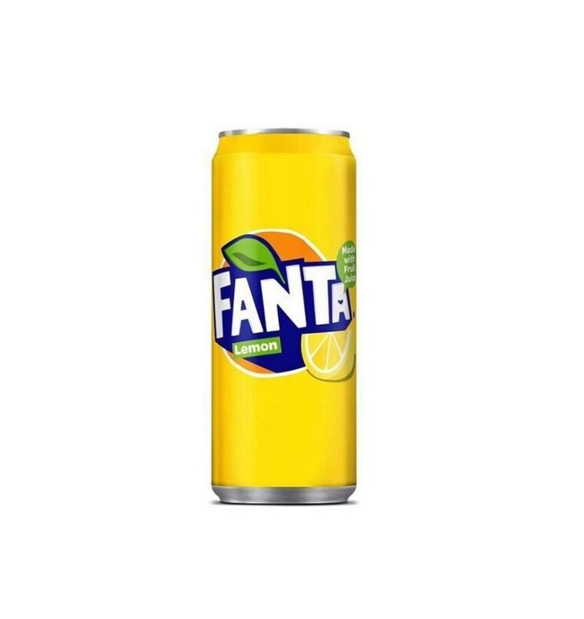 Fanta Lemon BE 24x33cl — 24 x 33 cl
