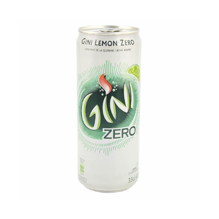 Gini Lemon Zero 24x33cl — 24 x 33 cl