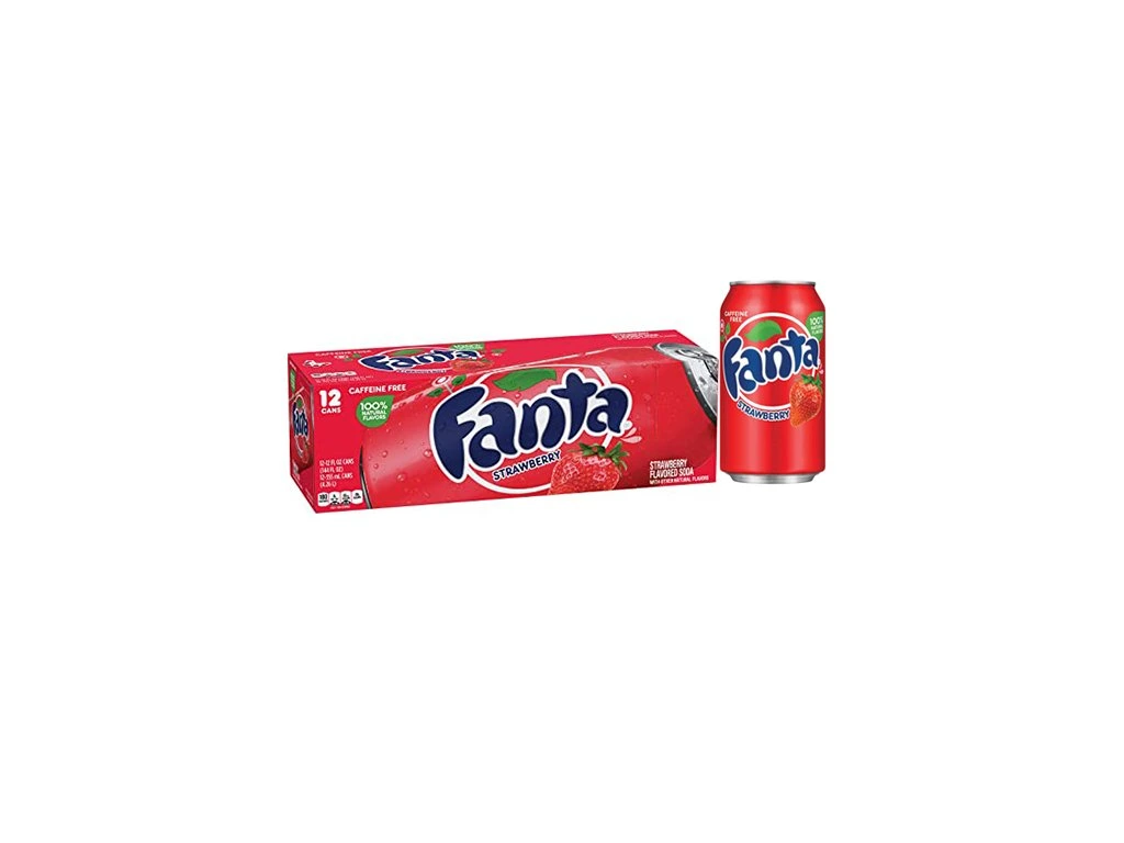 Fanta Strawberry 12x355ml — 12 x 355 ml
