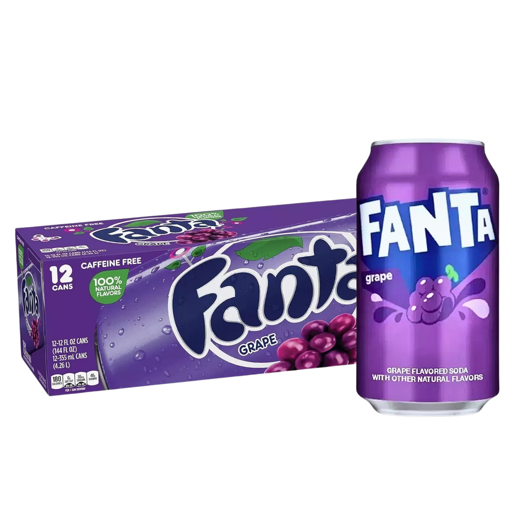 Fanta Grape 12x355ml — 12 x 355 ml