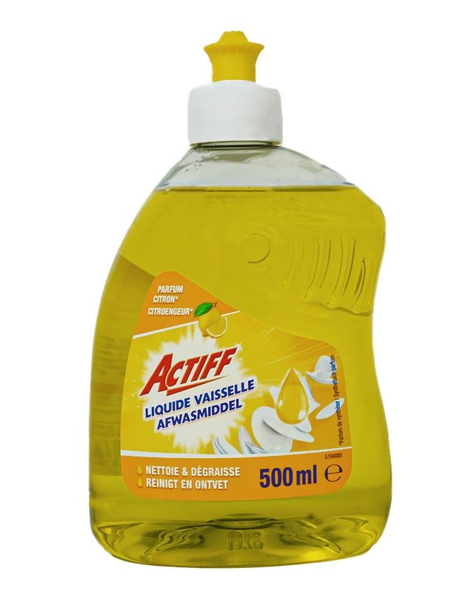 Actiff Afwasmiddel Citroen 500ml — 500 ml