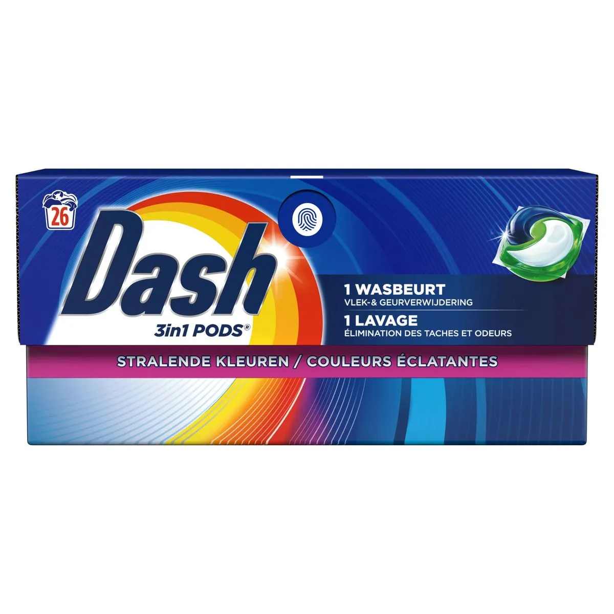 Dash 3in1 pods (26x18,5g) 473,2g — 26 x 18,5 g